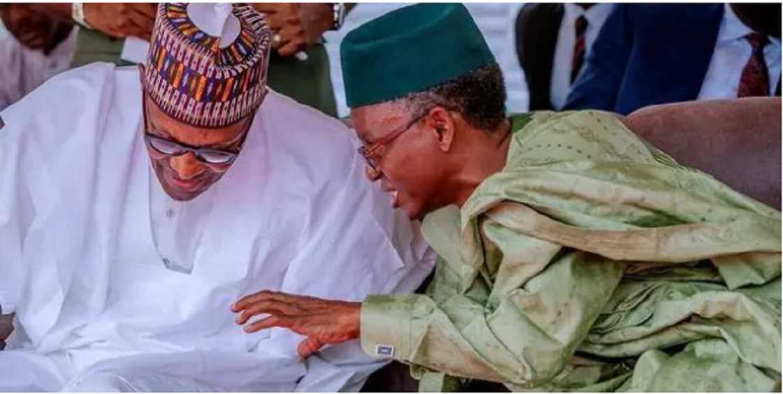 Buhari da El-Rufai Buhari da El-Rufai