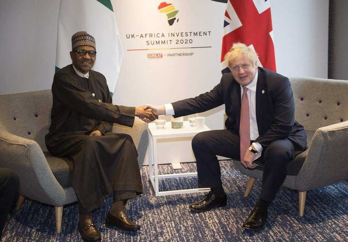 Buhari and Johnson Buhari and Johnson