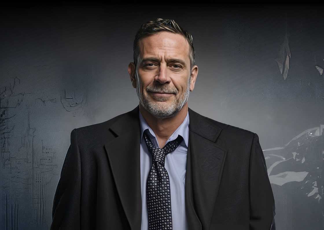 Jeffrey Dean Morgan in a promotional poster for The Boys Jeffrey Dean Morgan in a promotional poster for The Boys