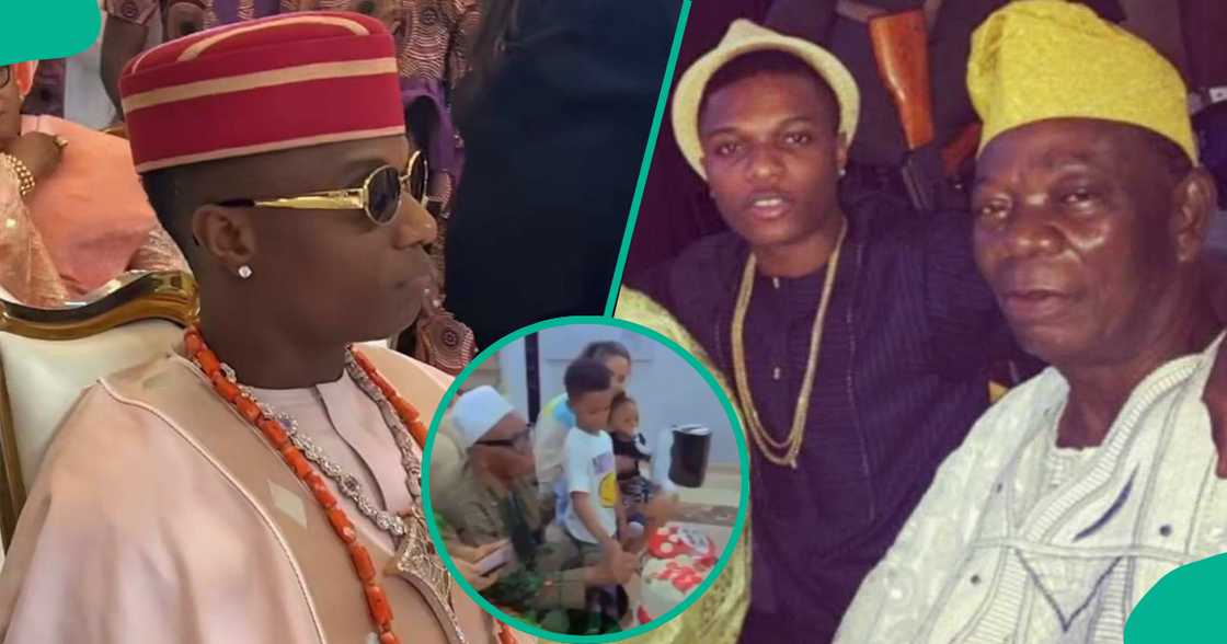 Wizkid's dad party Wizkid's dad party