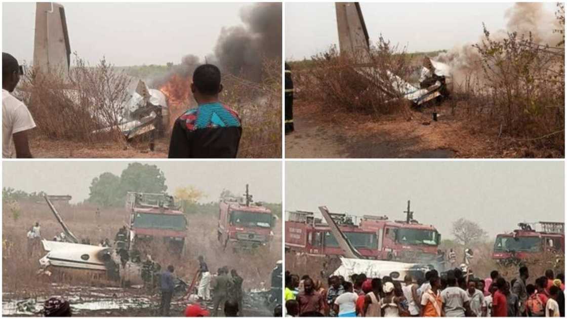 Breaking: NAF announces burial arrangement for victims of plane crash