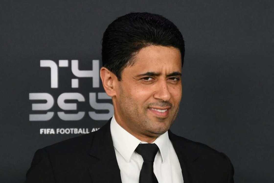 Paris Saint-Germain and Qatar Sports Investments president Nasser al-Khelaifi Paris Saint-Germain and Qatar Sports Investments president Nasser al-Khelaifi