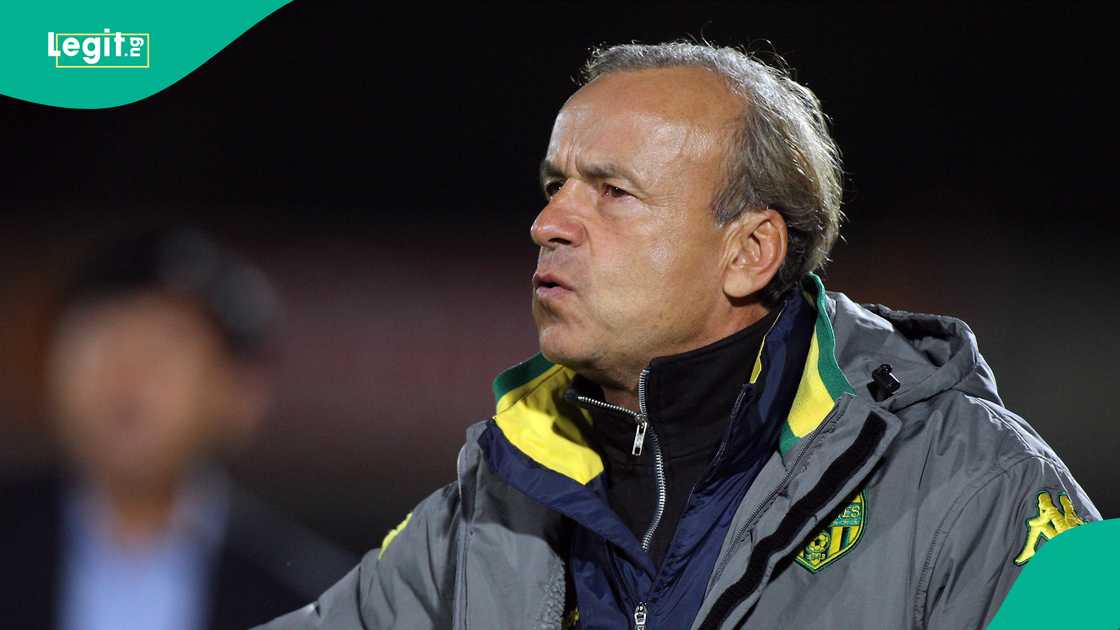 Gernot Rohr says Nigeria and South Africa were tipped to top Group C before the commencement of the World Cup qualifiers. Gernot Rohr says Nigeria and South Africa were tipped to top Group C before the commencement of the World Cup qualifiers.
