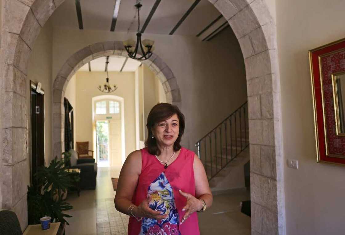 Mahera Nassar Ghareeb, the community leader of Maan lil-Hayat, which supports Palestinians with intellectual disabilities Mahera Nassar Ghareeb, the community leader of Maan lil-Hayat, which supports Palestinians with intellectual disabilities