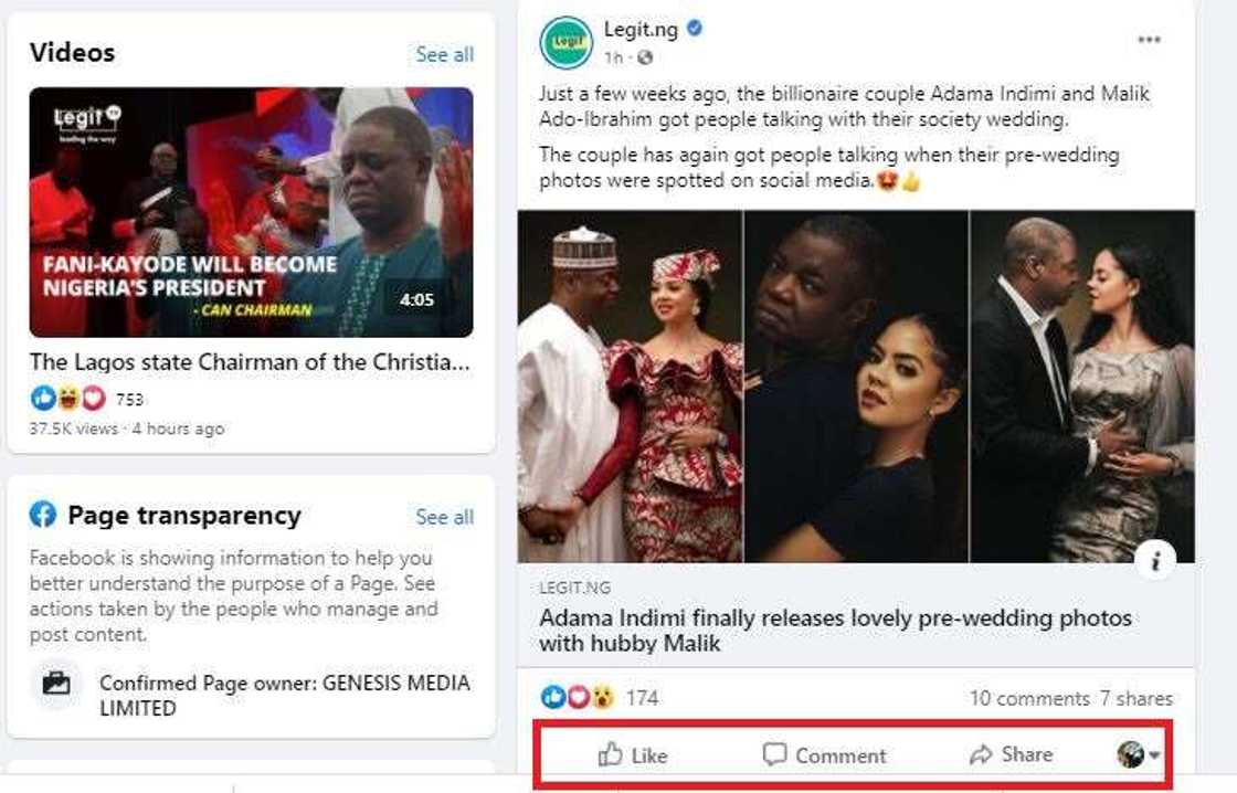 New Facebook algorithm: How to see Legit.ng's posts on your timeline now