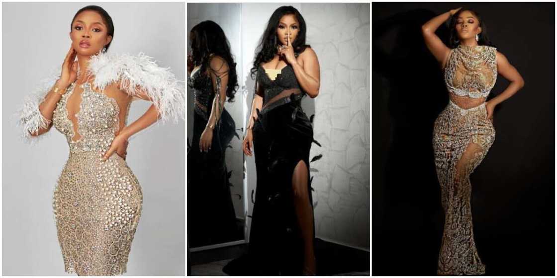 Photos of Toke Makinwa.