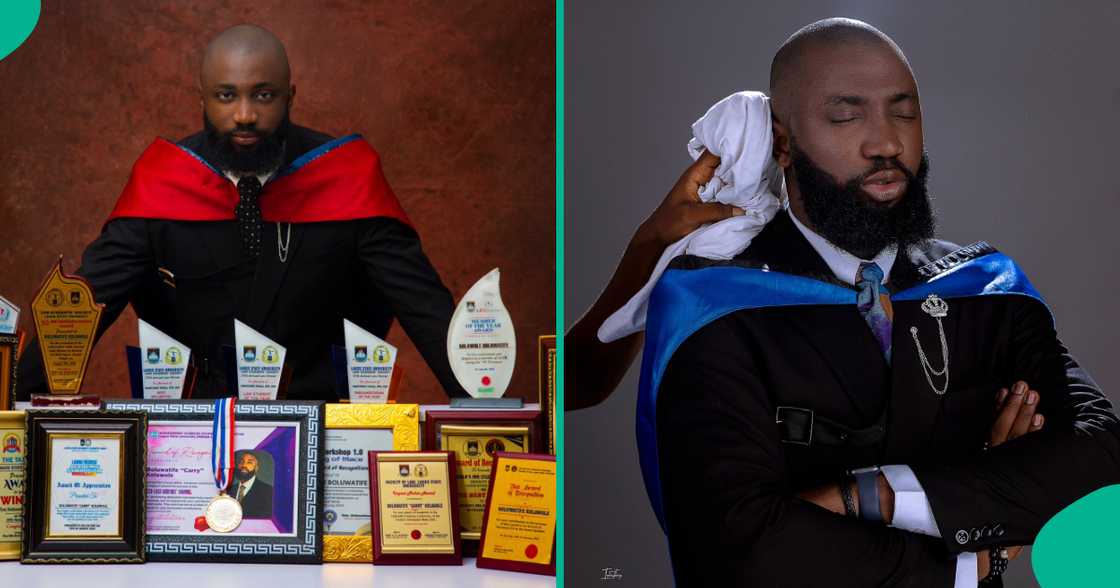 Lagos State University (LASU) best-graduating student in law Boluwatife Kolawole bags awards and shares struggles. Lagos State University (LASU) best-graduating student in law Boluwatife Kolawole bags awards and shares struggles.