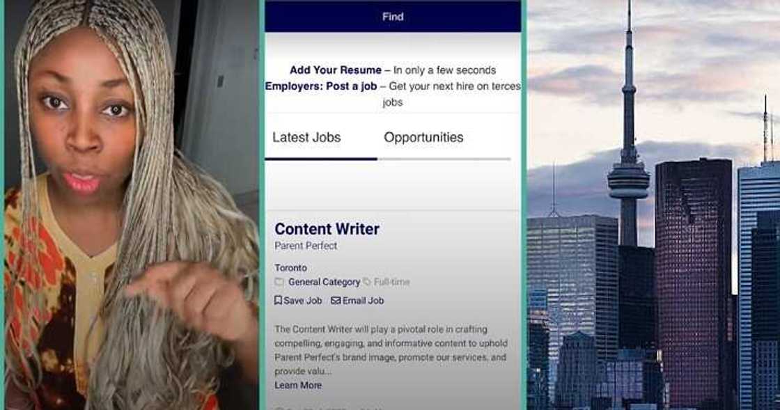 Lady shared hottest job offers for Nigerians in Canada Lady shared hottest job offers for Nigerians in Canada