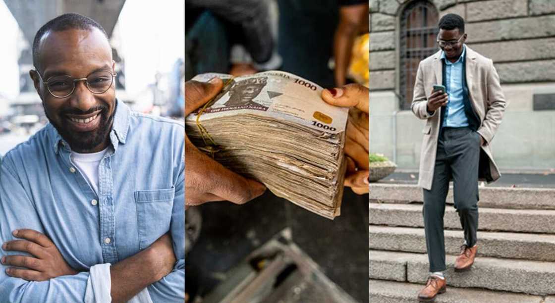 Nigerian man loses his job, monthly salary from friend. Nigerian man loses his job, monthly salary from friend.