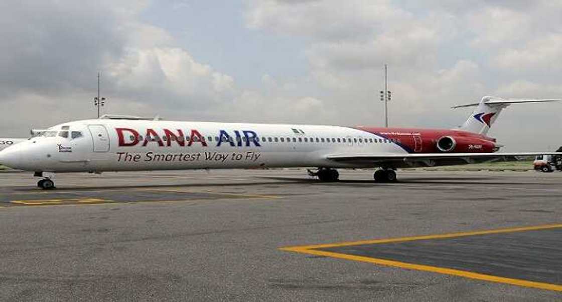 Jirgin Saman Dana Air.