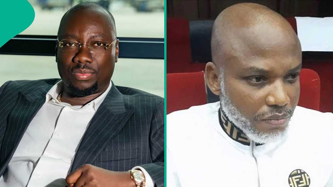 Businessman Obi Cubana reacts to Nnamdi Kanu's life sentence.