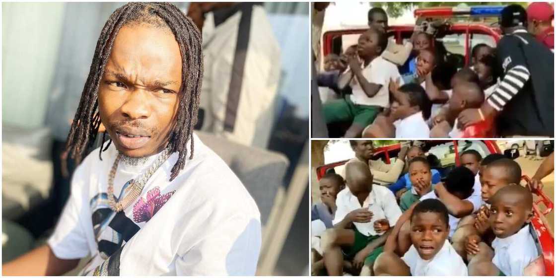 Naira Marley reacts as Amotekun nabs school students modelling themselves after him