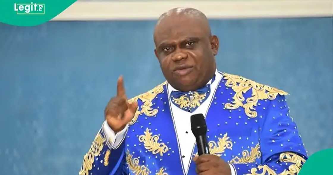 Apostle Chibuzor Chinyere reacts to a scary WhatsApp message.