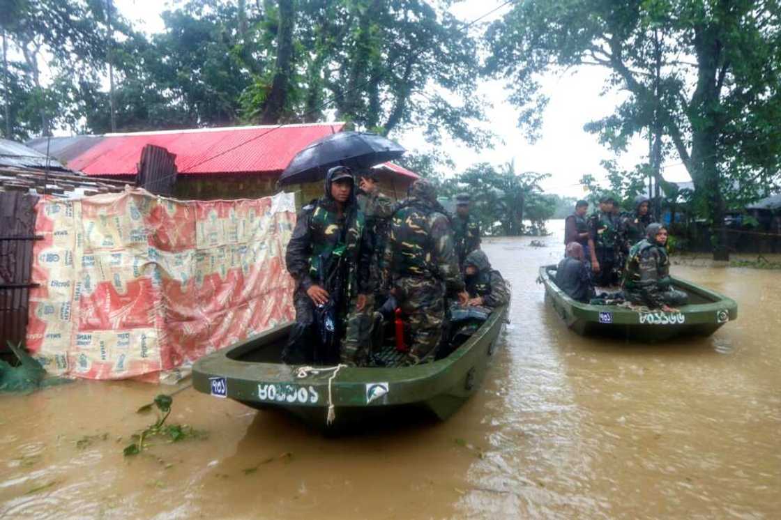 Troops have been dispatched to evacuate people from flooded areas in Bangladesh Troops have been dispatched to evacuate people from flooded areas in Bangladesh