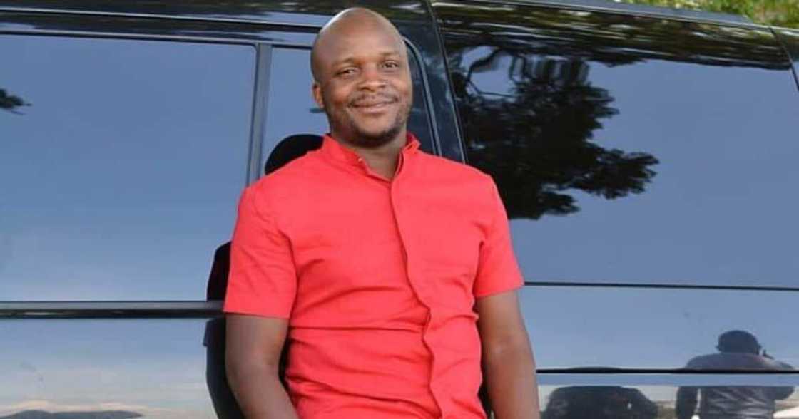 Jalango set up a water point for people in his community. Photo: @Jalangoo. Jalango set up a water point for people in his community. Photo: @Jalangoo.