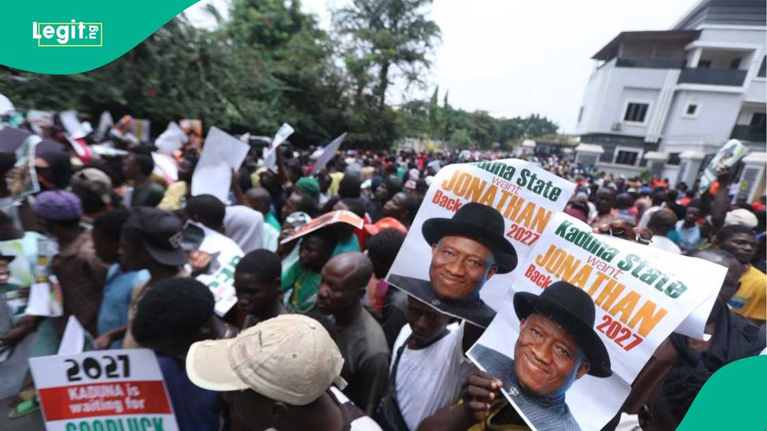 Thousands urge Goodluck Jonathan to join the 2027 presidential race Thousands urge Goodluck Jonathan to join the 2027 presidential race