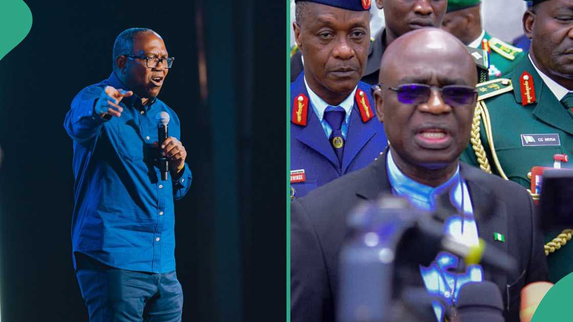 Peter Obi of the Labour Party has explained the story behind Benue Governor Father Hyacinth Alia stopping him from entering the state. Peter Obi of the Labour Party has explained the story behind Benue Governor Father Hyacinth Alia stopping him from entering the state.