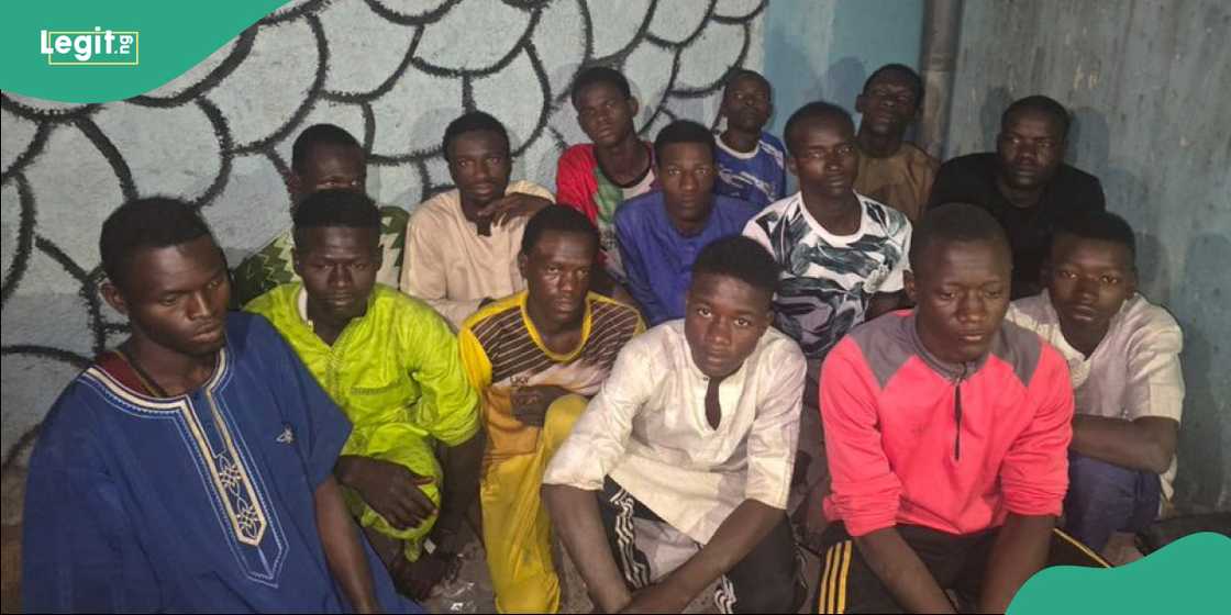 The Nigerian Army arrested 18 suspects linked to Boko Haram logistics in Borno The Nigerian Army arrested 18 suspects linked to Boko Haram logistics in Borno