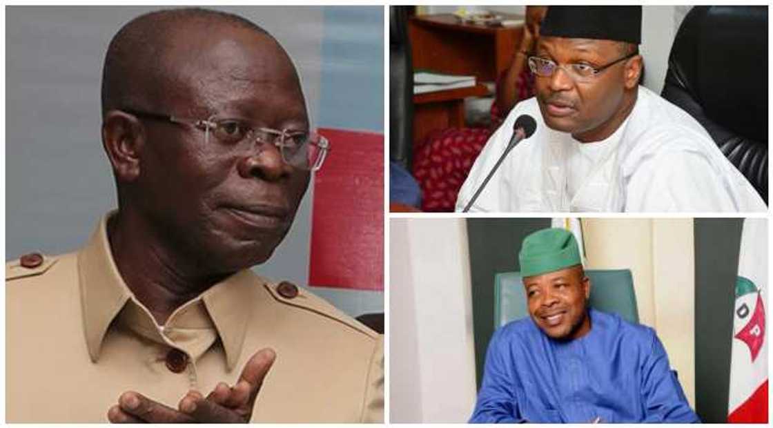 It was fraudulent of INEC to have declared Ihedioha winner - Oshiomhole It was fraudulent of INEC to have declared Ihedioha winner - Oshiomhole