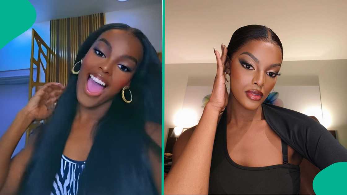 Chidimma Adetshina shares new video. Chidimma Adetshina shares new video.