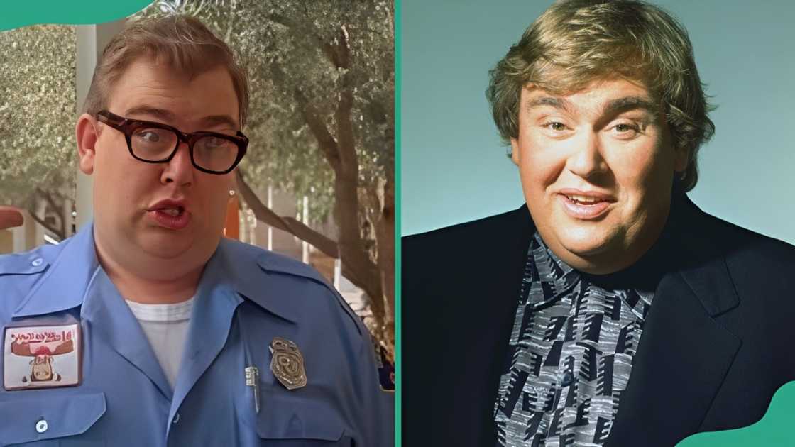 John Candy in 1983. Johny Candy in 1993. John Candy in 1983. Johny Candy in 1993.