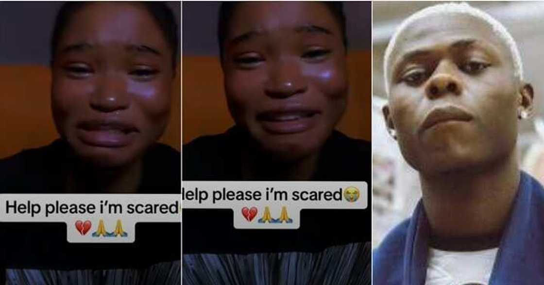 Lady cries out in tears after seeing Mohbad 3 times in dream