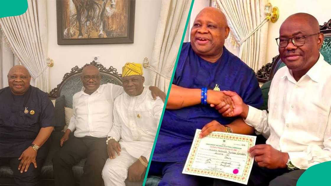 Nyesom Wike da Ademola Adeleke