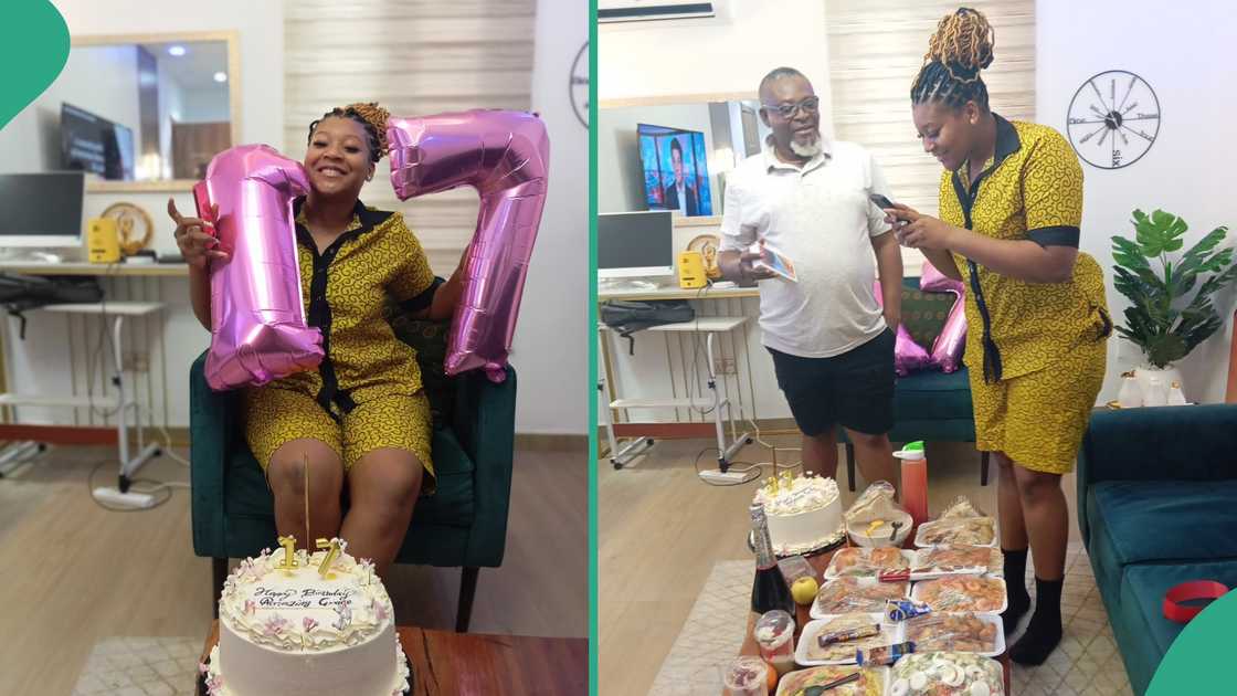 Photos emerge as Nigerian dad buys daughter iPhone 14 Pro Max for doing well in WASSCE Photos emerge as Nigerian dad buys daughter iPhone 14 Pro Max for doing well in WASSCE