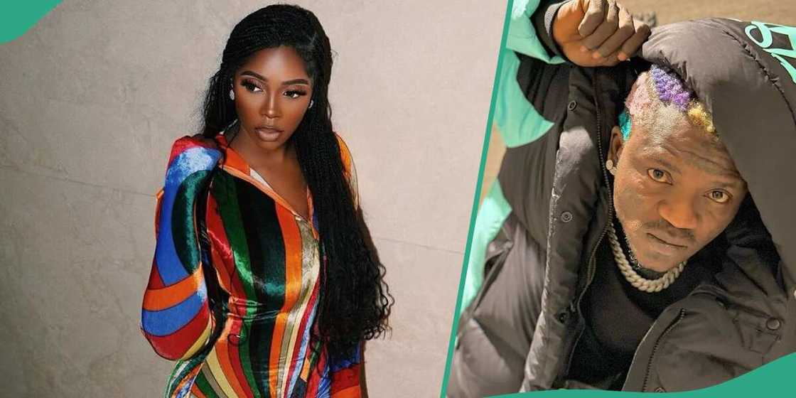 Tiwa Savage and Portable Tiwa Savage and Portable