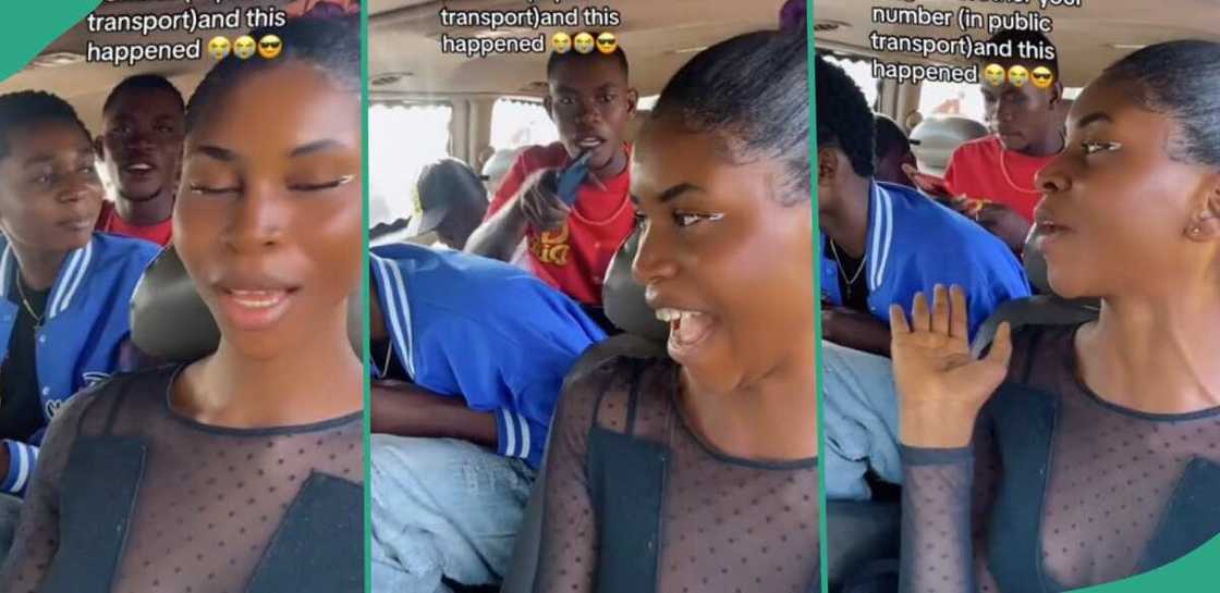 Man insults young lady in vehicle for refusing to give him her number Man insults young lady in vehicle for refusing to give him her number