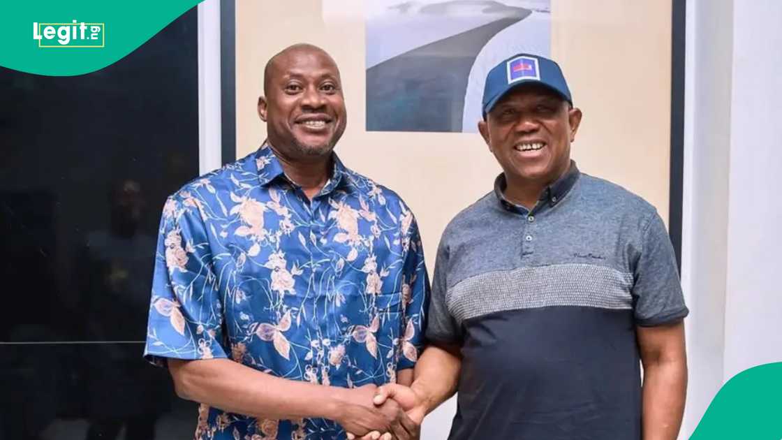 Laide Olabanji hangs out with Peter Obi, shares picture from meeting