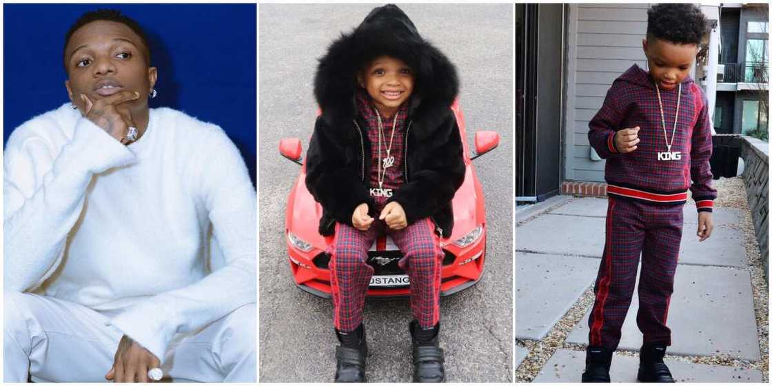 Wizkid's 2nd child Wizkid's 2nd child