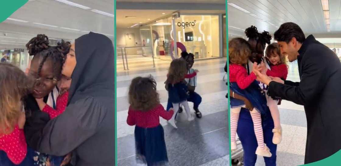 Nanny Rosie returns to Lebanon weeks after leaving her oyinbo boss and his family Nanny Rosie returns to Lebanon weeks after leaving her oyinbo boss and his family