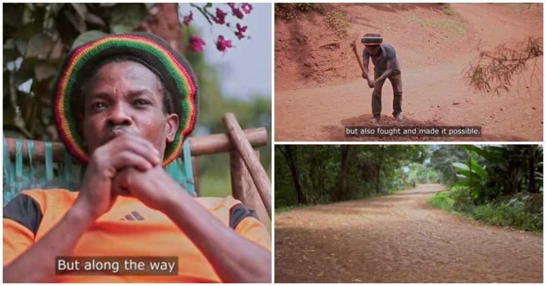 Faustin Kimaro, 46 years old, 20 years, road constructions Faustin Kimaro, 46 years old, 20 years, road constructions