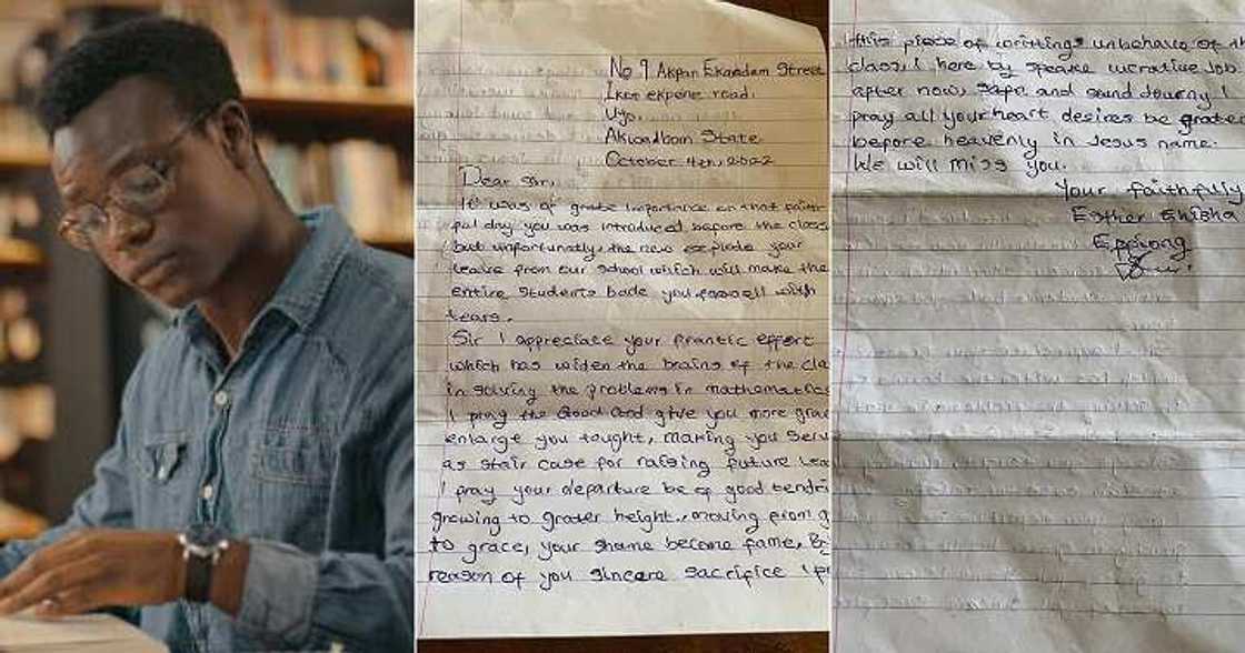 Teacher exposes letter he received from student Teacher exposes letter he received from student