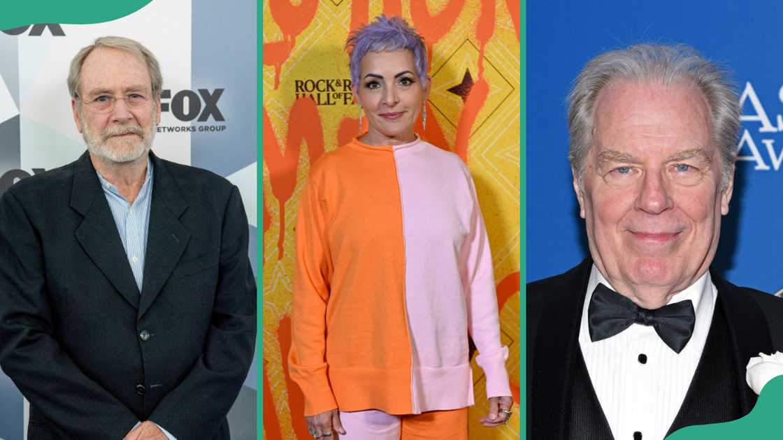 Actors Martin Mull, Jane Wiedlin, and Michael McKean