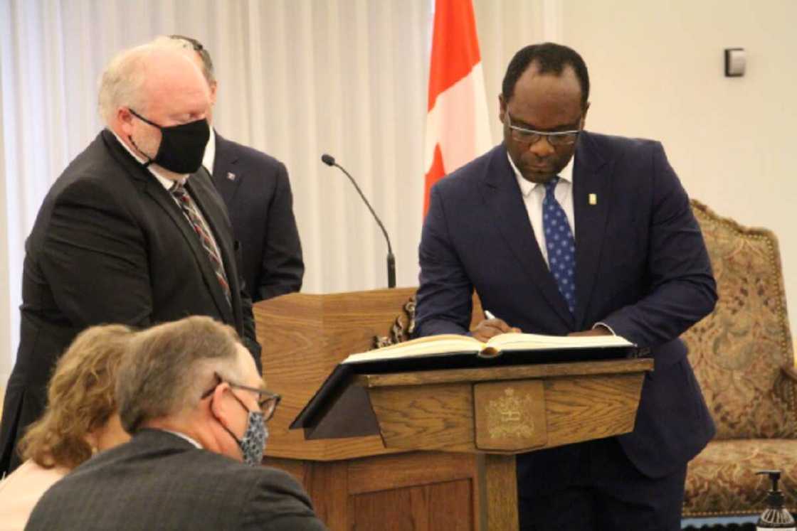 An nada dan Najeriya Ministan Shari'a a Canada (Hotuna) An nada dan Najeriya Ministan Shari'a a Canada (Hotuna)