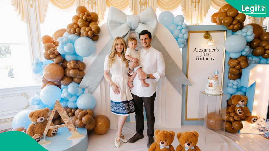 Tiffany Trump celebrates son Alexander’s first birthday as social media users focus on his resemblance to Donald Trump Tiffany Trump celebrates son Alexander’s first birthday as social media users focus on his resemblance to Donald Trump