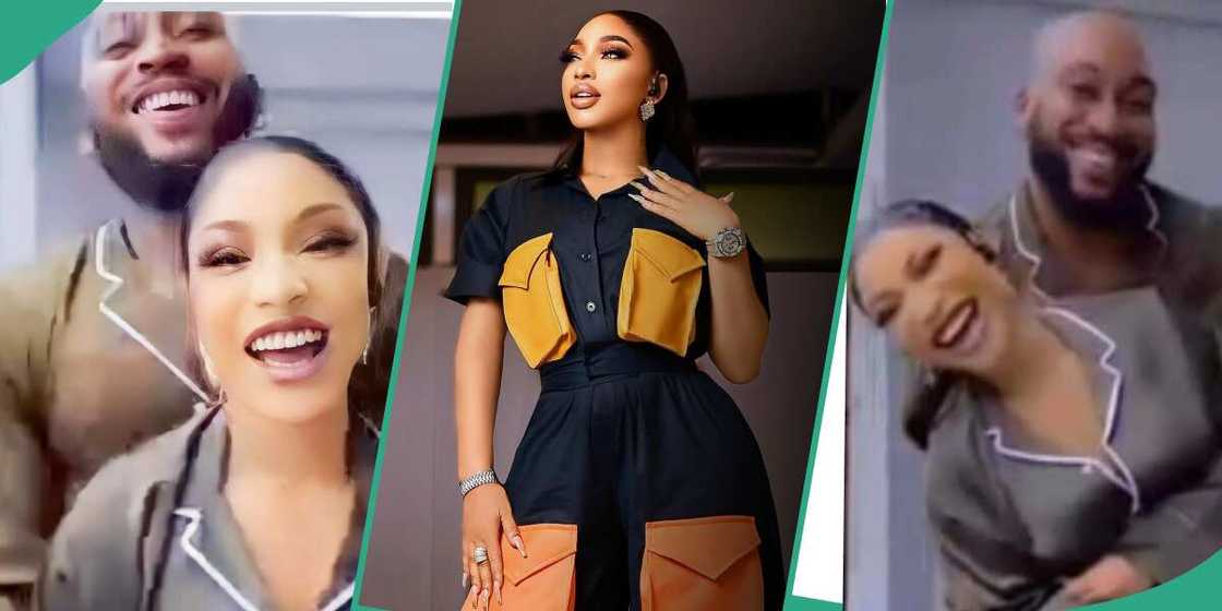 Photos of Tonto Dikeh and her alleged new lover leaks online Photos of Tonto Dikeh and her alleged new lover leaks online