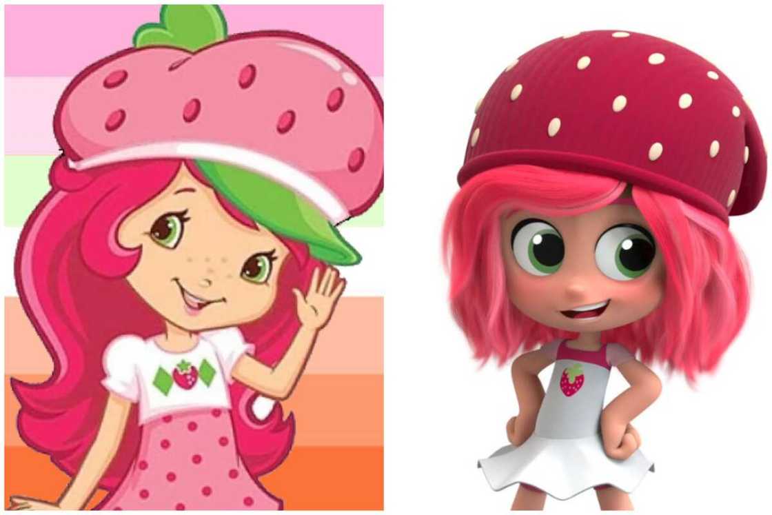 Pink hair cartoon characters Pink hair cartoon characters