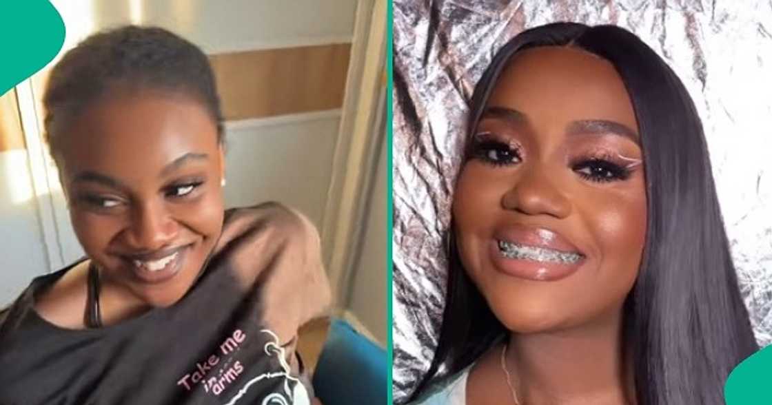 Lady who bears striking resemblance to Chioma Adeleke trends online Lady who bears striking resemblance to Chioma Adeleke trends online