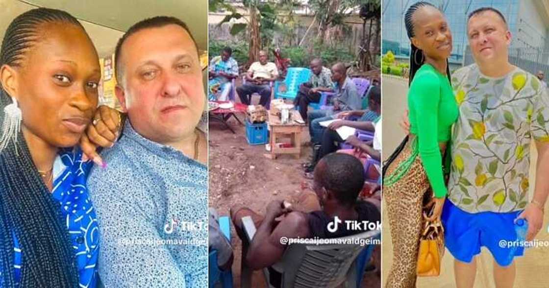 Oyinbo man weds Nigerian lover Oyinbo man weds Nigerian lover