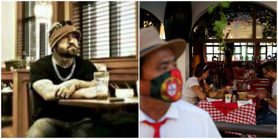 Man shows up at restaurant, sits alone for 2 hours, pays N246k for the meals of everyone that day and left