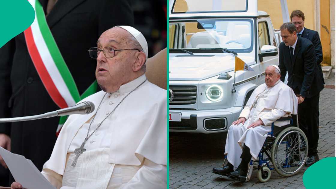 Pope Francis said he was not entertaining the thought of resigning. Pope Francis said he was not entertaining the thought of resigning.