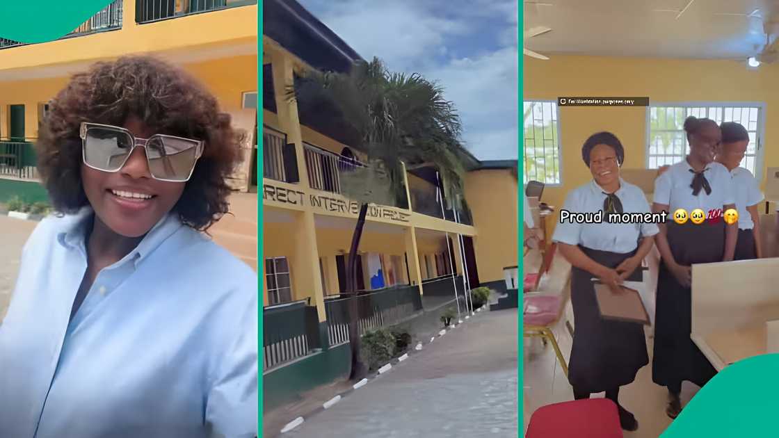 Lady shares clip after attending PTA meeting for her mother in school Lady shares clip after attending PTA meeting for her mother in school