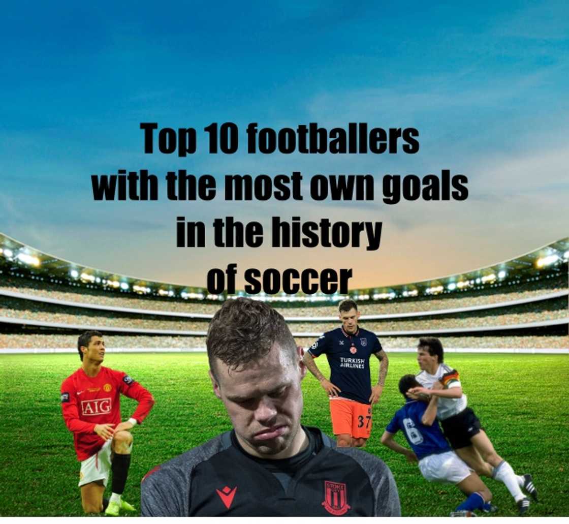 Most own goals in a season Most own goals in a season