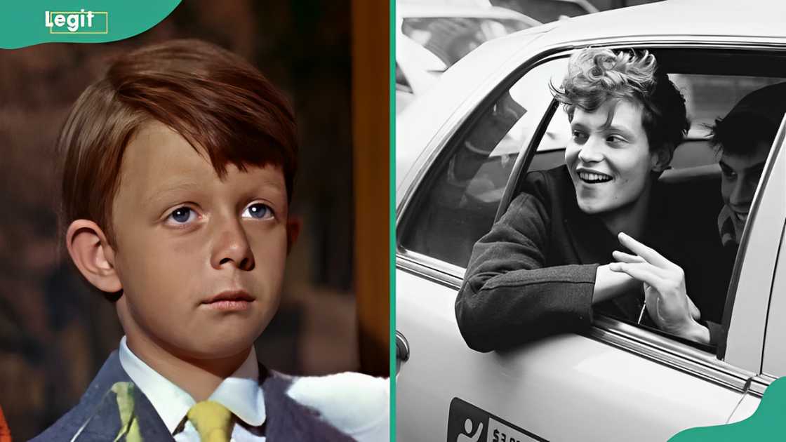 Matthew Garber in the 60s (L) and his late teens (R) Matthew Garber in the 60s (L) and his late teens (R)