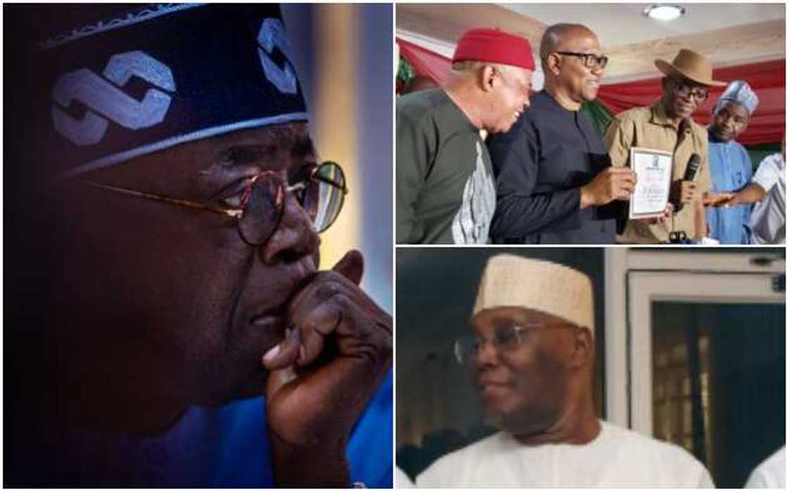 Obi, Atiku, Tinubu Obi, Atiku, Tinubu