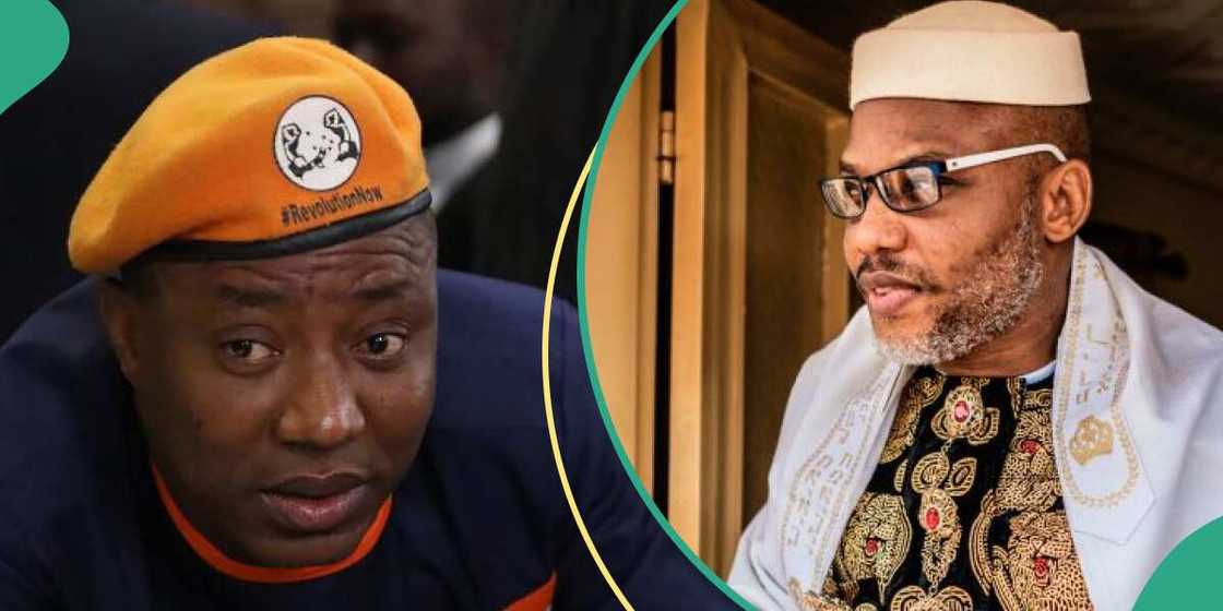 Sowore speaks on Nnamdi Kanu's continuous detention