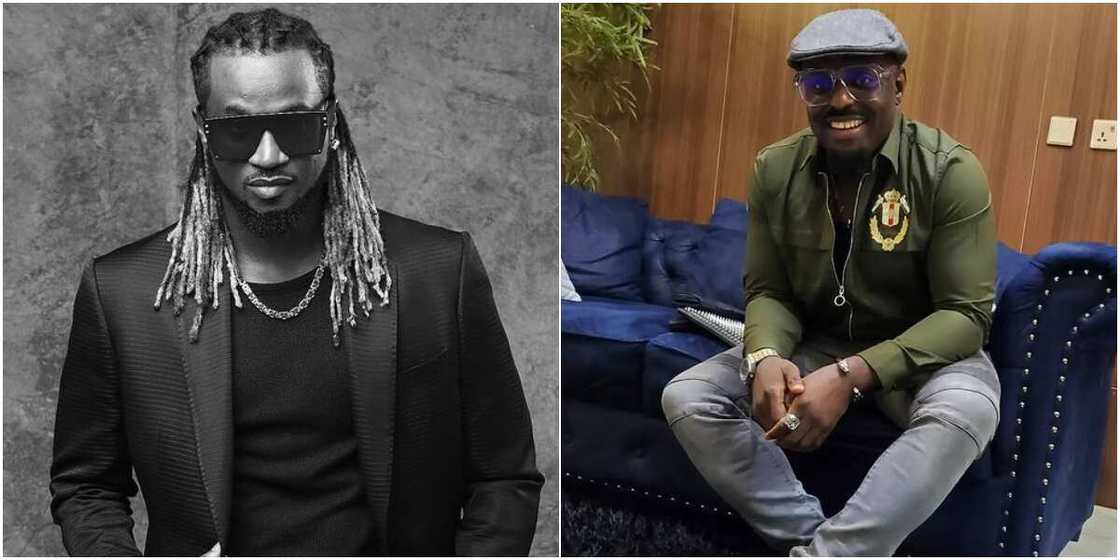 Paul Okoye and Jim Iyke Paul Okoye and Jim Iyke